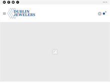 Tablet Screenshot of dublinjewelersonline.com